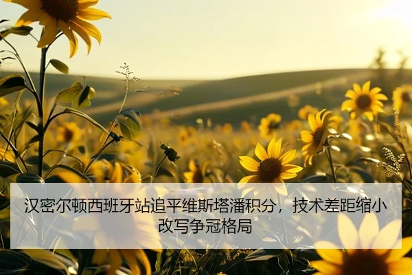 汉密尔顿西班牙站追平维斯塔潘积分，技术差距缩小改写争冠格局