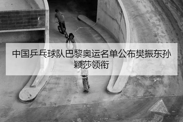 中国乒乓球队巴黎奥运名单公布樊振东孙颖莎领衔